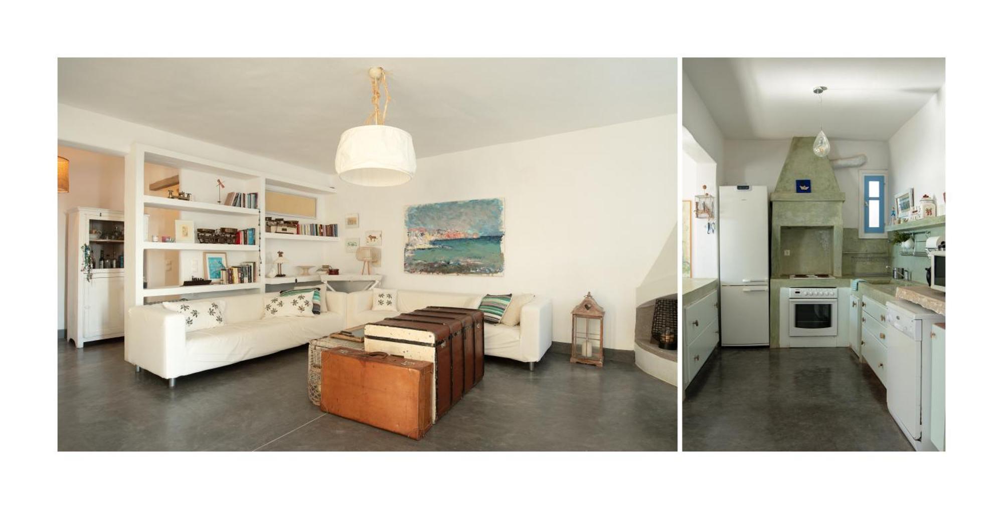 Morfia Villas Piso Livadi Zimmer foto